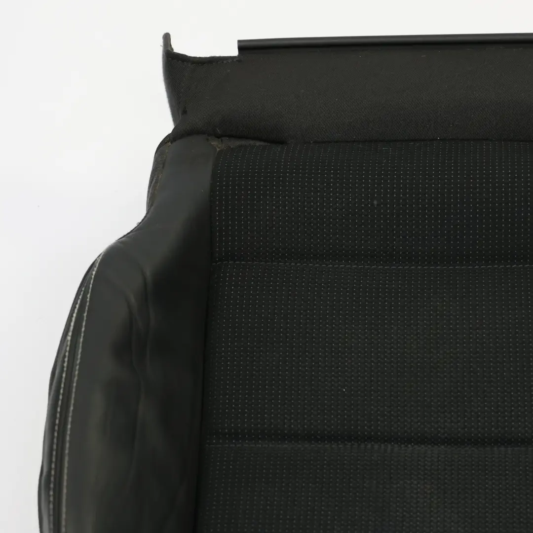 Audi A3 8P Cojín Asiento Delantero Deportivo Derecho Tela Perlnappa Negro Plata