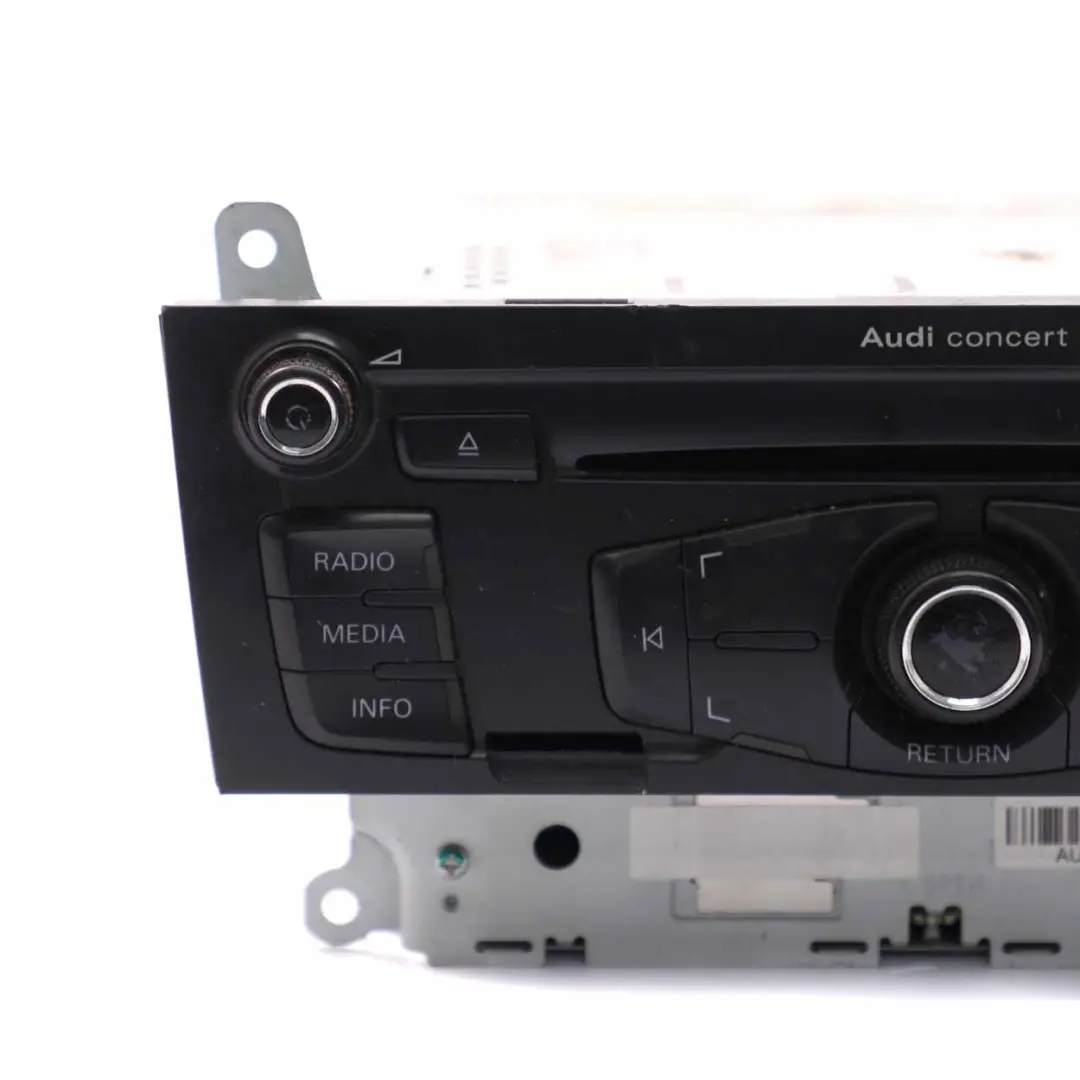 Audi A4 B8 Radio Media Player Audio CD Head Unit Player Concert 8T2035186P