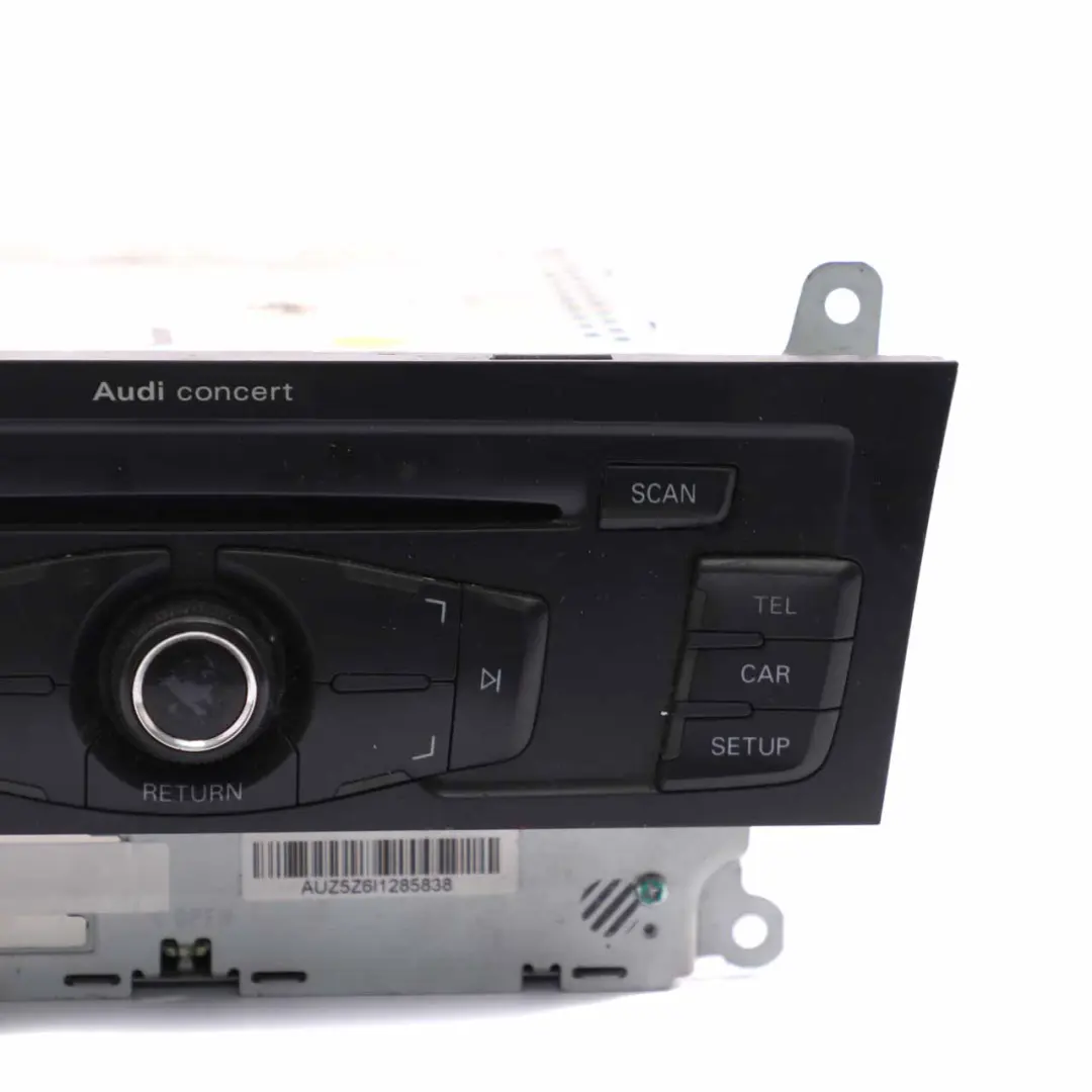 Audi A4 B8 Radio Media Player Audio CD Head Unit Player Concert 8T2035186P