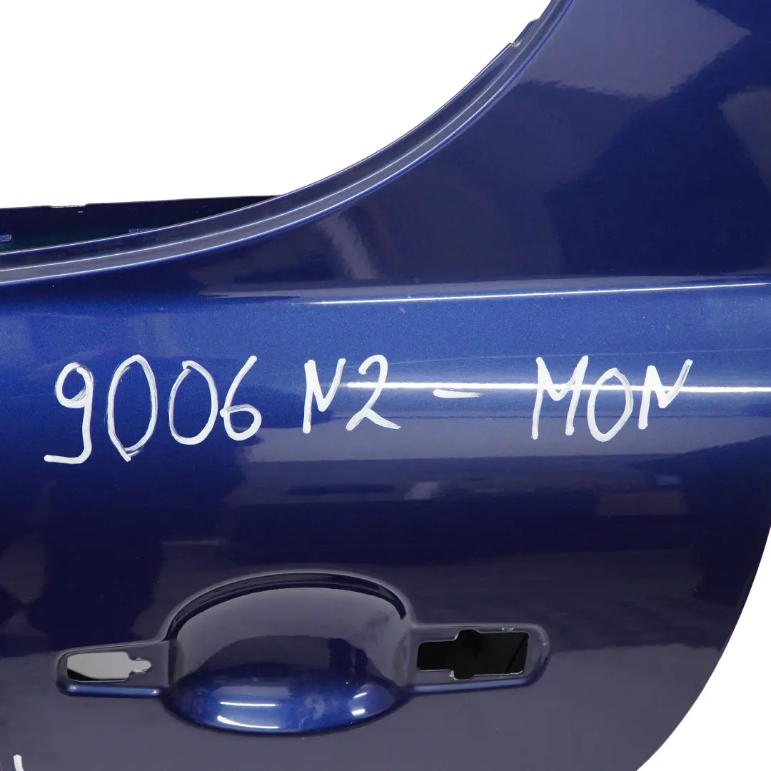 Door Rear Peugeot 207 Left N/S 5-Door Version Montebello Blue - KPL