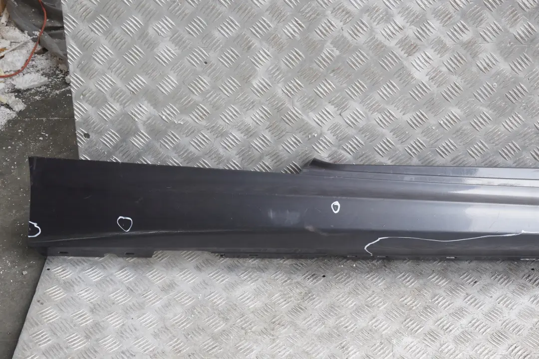 BMW E81 E82 E88 M SPORT Sill Strip Faldon Derecho Sparkling Graphite