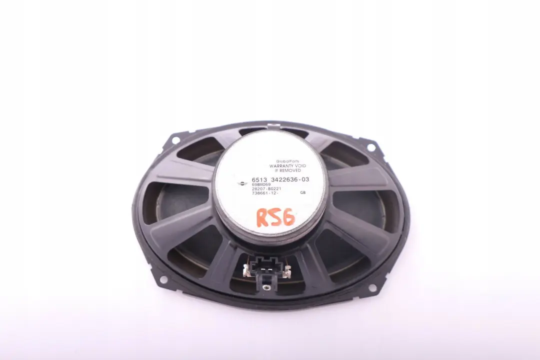 Mini Cooper R55 R56 Tieftonlautsprecher Hifi System hinten 3422636