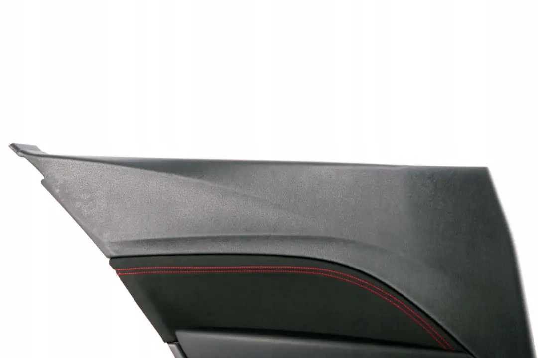 BMW F21 Trasero Izquierdo Lateral Panel Revestimiento Tela Antracita Rojo