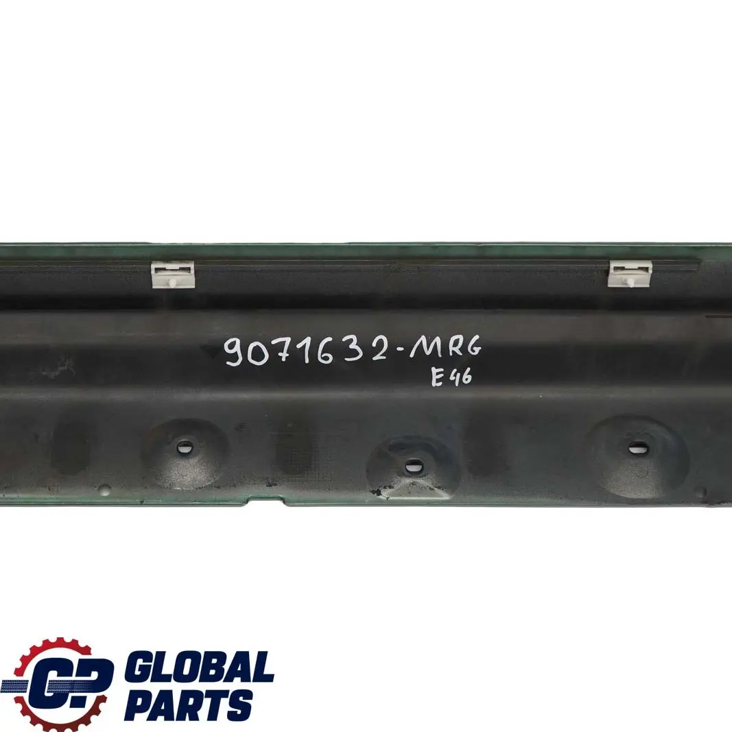 BMW 3 E46 Saloon Touring Right O/S Side Sill Skirt Panel Meergruen Green - 393