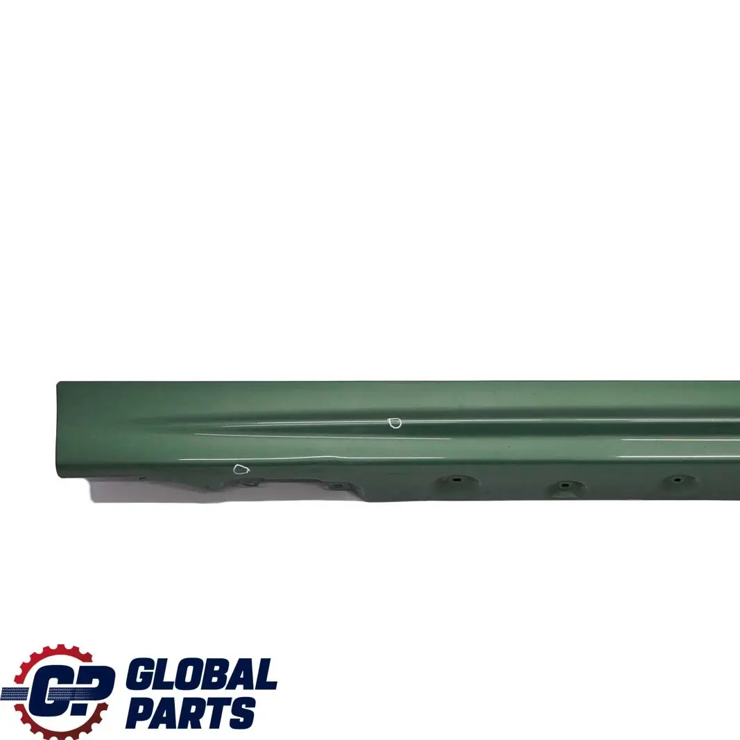 BMW 3 E46 Saloon Touring Right O/S Side Sill Skirt Panel Meergruen Green - 393