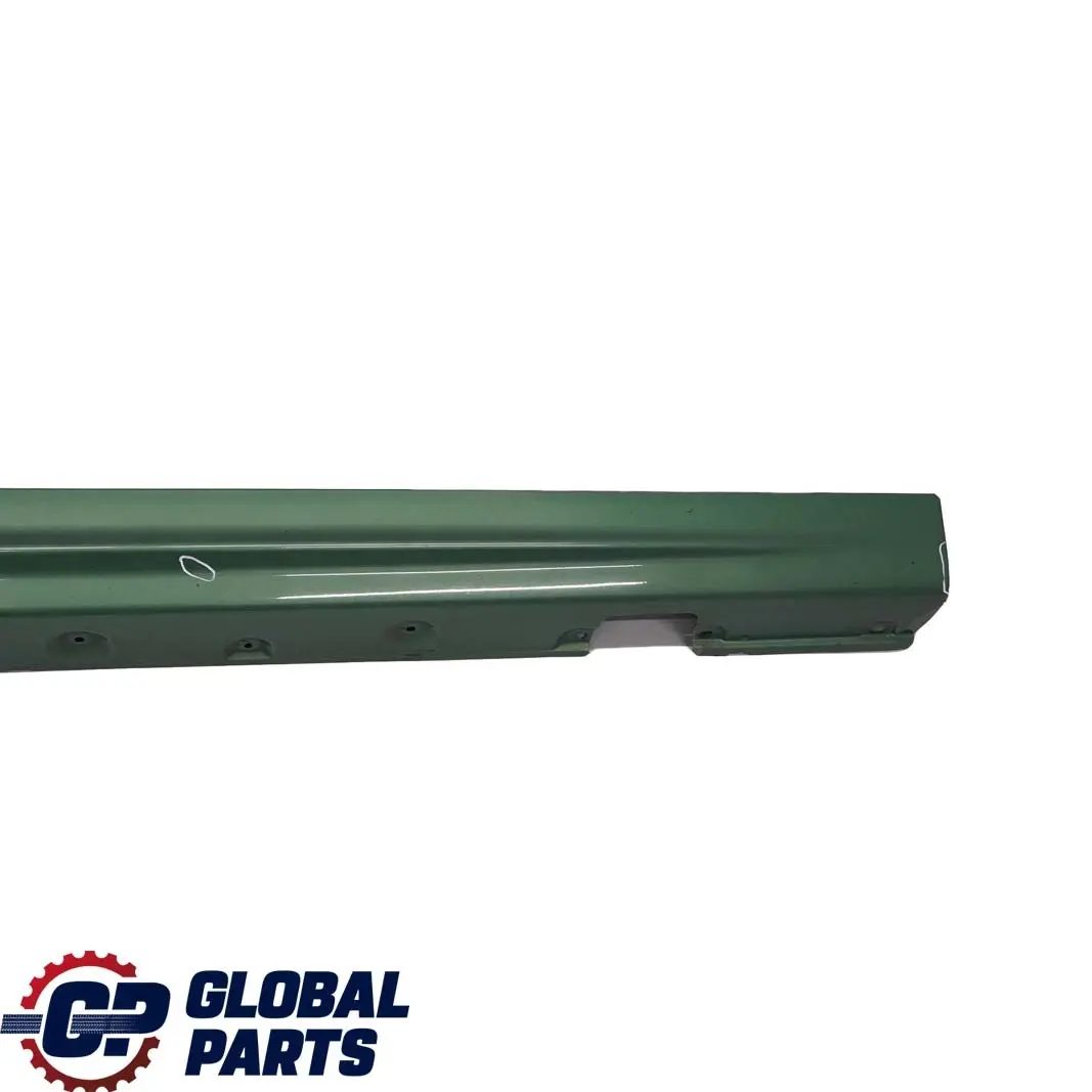 BMW 3 E46 Saloon Touring Right O/S Side Sill Skirt Panel Meergruen Green - 393