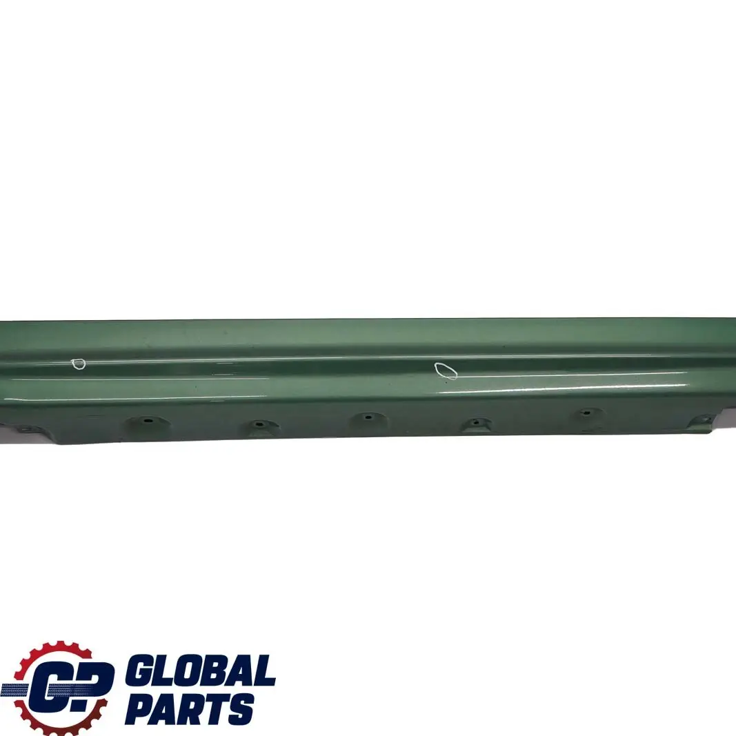 BMW 3 E46 Saloon Touring Right O/S Side Sill Skirt Panel Meergruen Green - 393