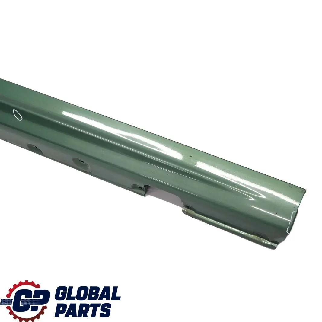 BMW 3 E46 Saloon Touring Right O/S Side Sill Skirt Panel Meergruen Green - 393