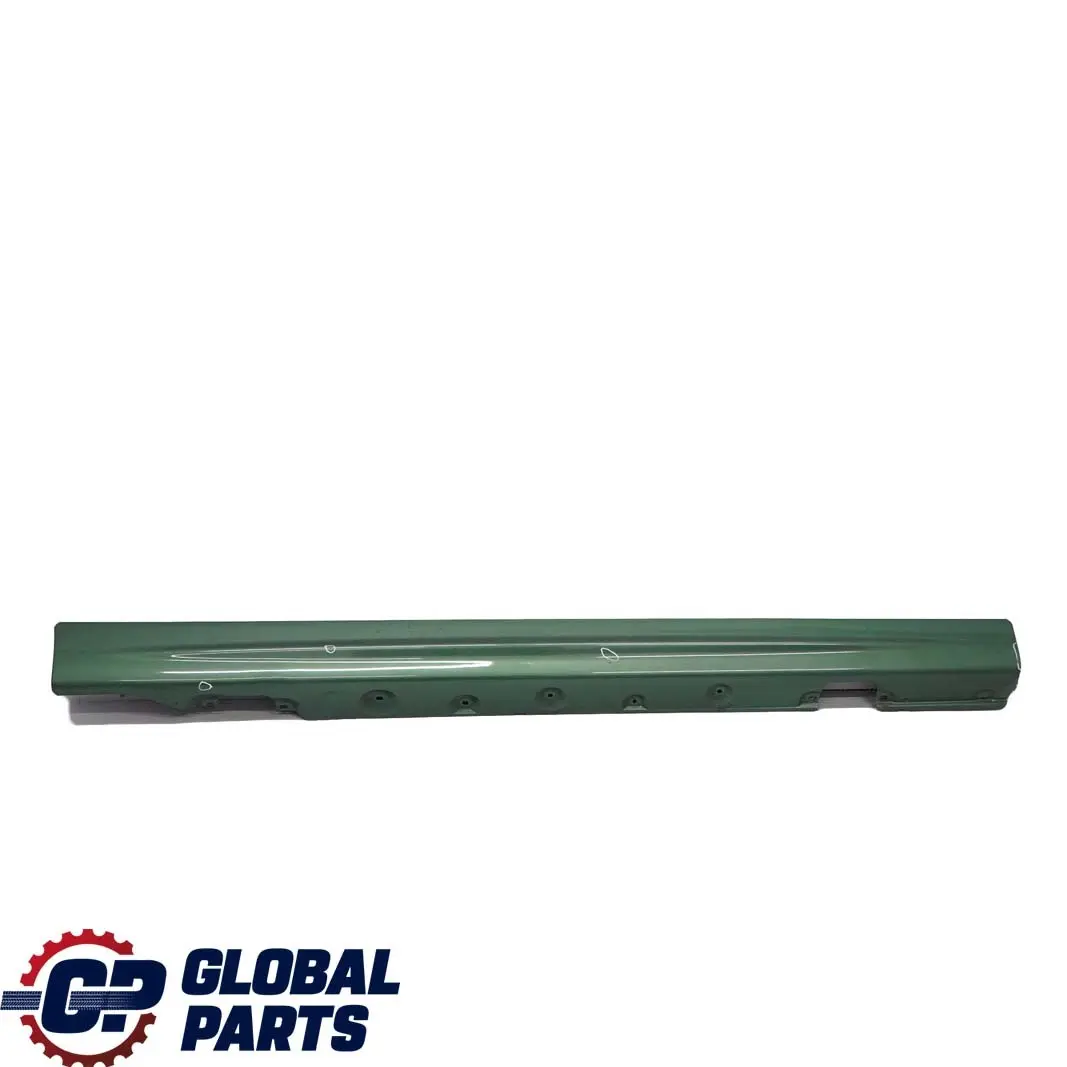 BMW 3 E46 Saloon Touring Right O/S Side Sill Skirt Panel Meergruen Green - 393