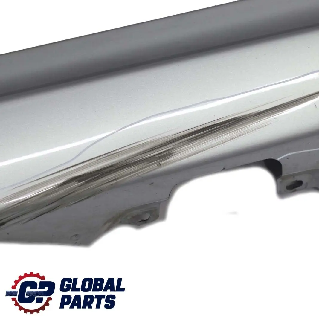 Right O/S Side Sill Skirt Kick Panel Silbergrau - A08 BMW 3 E46 Saloon Touring - SKU 9071632-SBG - Part number 9071632