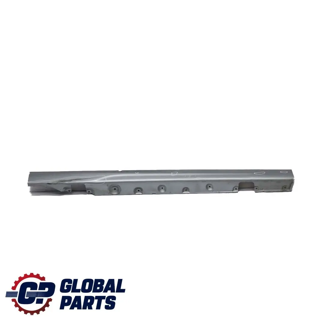 BMW 3 E46 Saloon Touring Right O/S Side Sill Skirt Kick Panel Silbergrau - A08