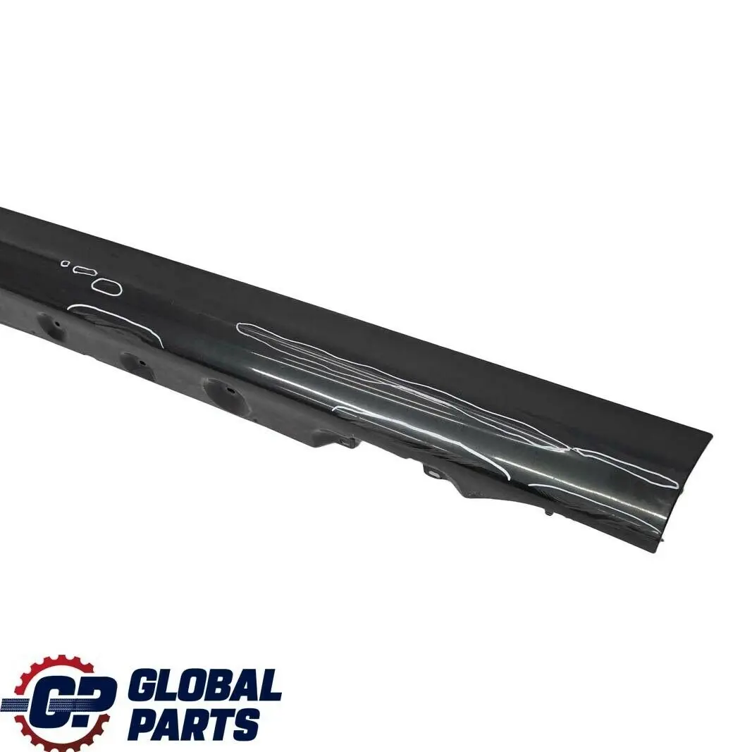 BMW 3 Series E46 Left N/S Side Sill Skirt Kick Panel Black Sapphire - 475