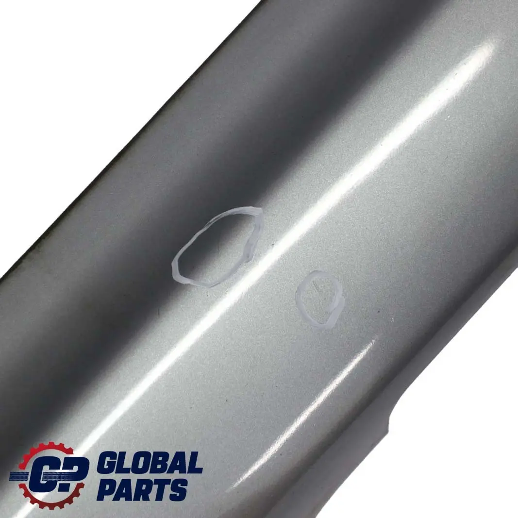 Left N/S Side Sill Skirt Kick Panel Silbergrau - A08 BMW 3 E46 Saloon Touring - SKU 9071633-SBG - Part number 9071633