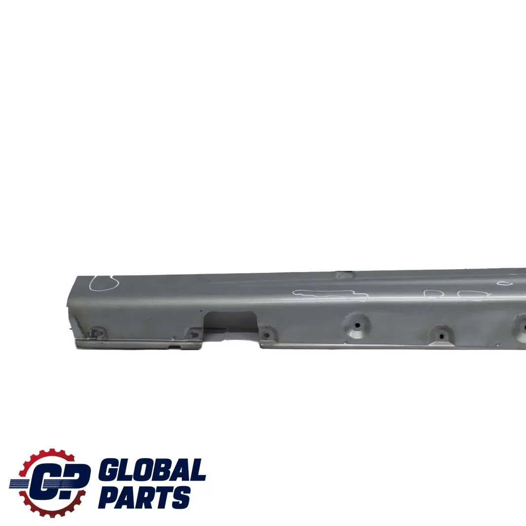 Left N/S Side Sill Skirt Kick Panel Silbergrau - A08 BMW 3 E46 Saloon Touring - SKU 9071633-SBG - Part number 9071633
