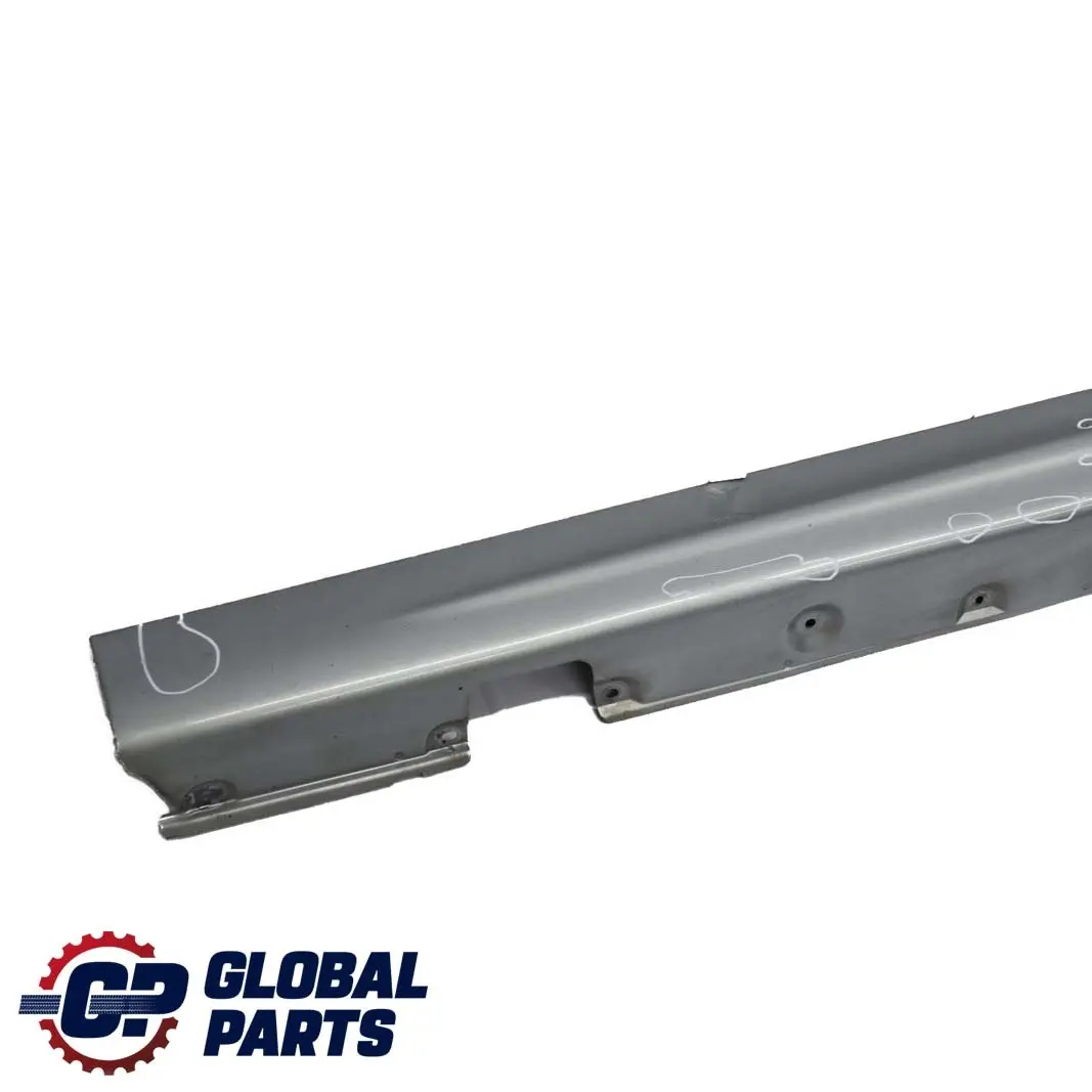 Left N/S Side Sill Skirt Kick Panel Silbergrau - A08 BMW 3 E46 Saloon Touring - SKU 9071633-SBG - Part number 9071633