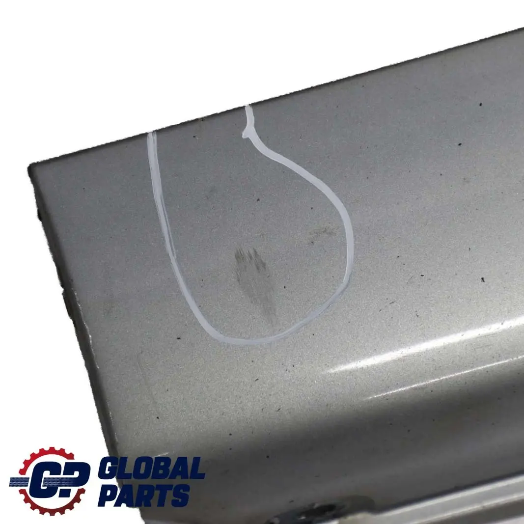 Left N/S Side Sill Skirt Kick Panel Silbergrau - A08 BMW 3 E46 Saloon Touring - SKU 9071633-SBG - Part number 9071633
