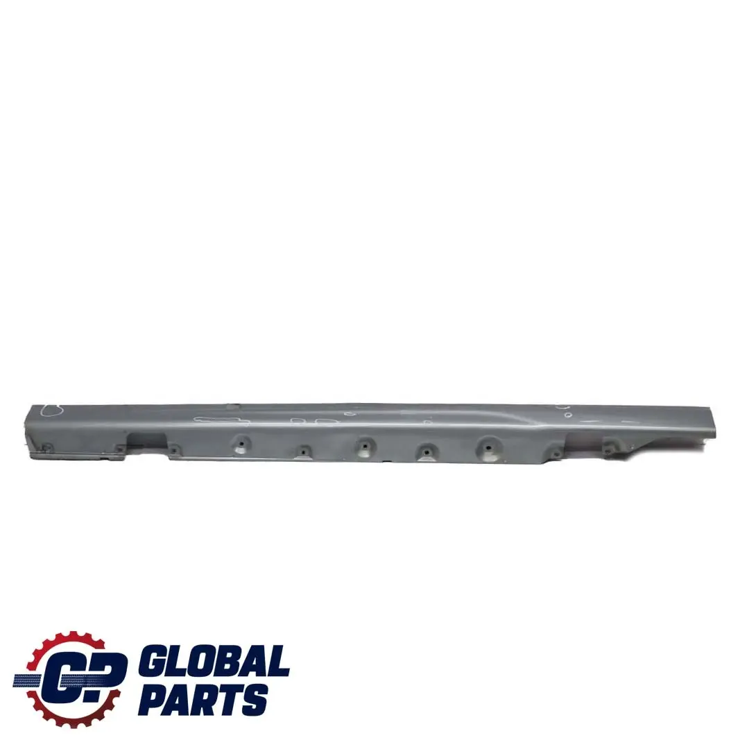 BMW 3 E46 Saloon Touring Left N/S Side Sill Skirt Kick Panel Silbergrau - A08