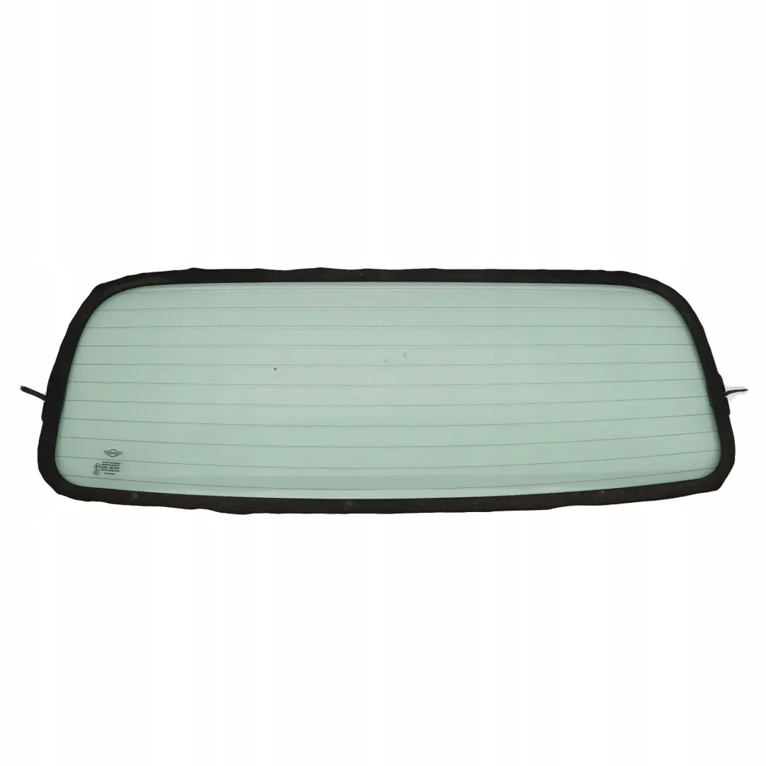 Mini Cooper R57 Cabrio Rear Window Convertible Roof Folding Glass AS2