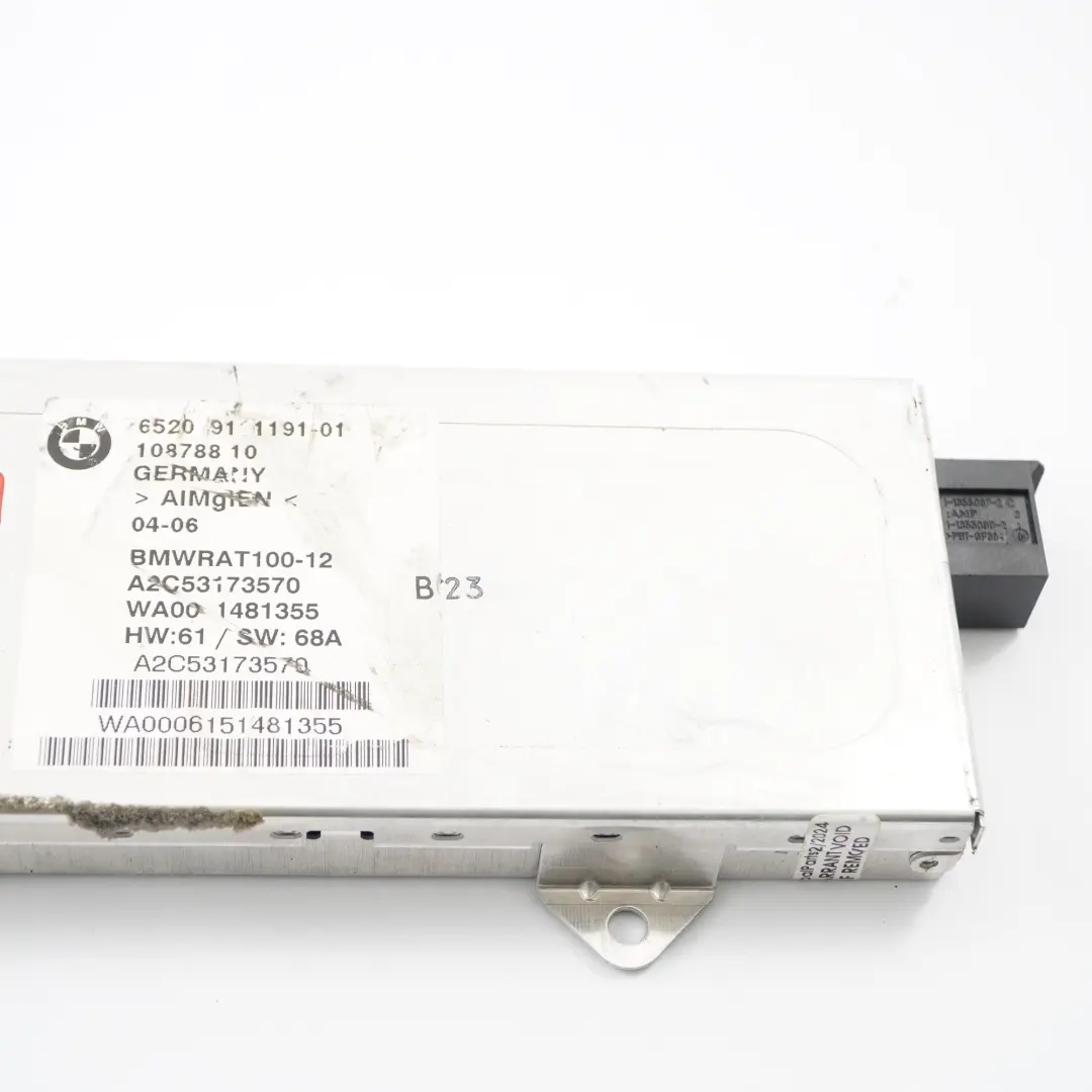 BMW E65 E66 E67 Antena Sintonizador Antena Amplificador Módulo Control 9111191