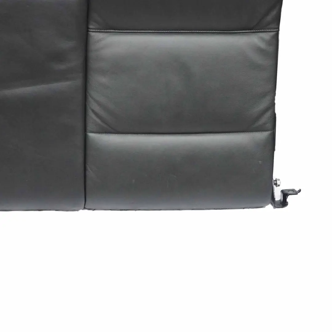 BMW E93 Cabrio Convertible Asiento Trasero Banco Respaldo Funda Cuero Negro