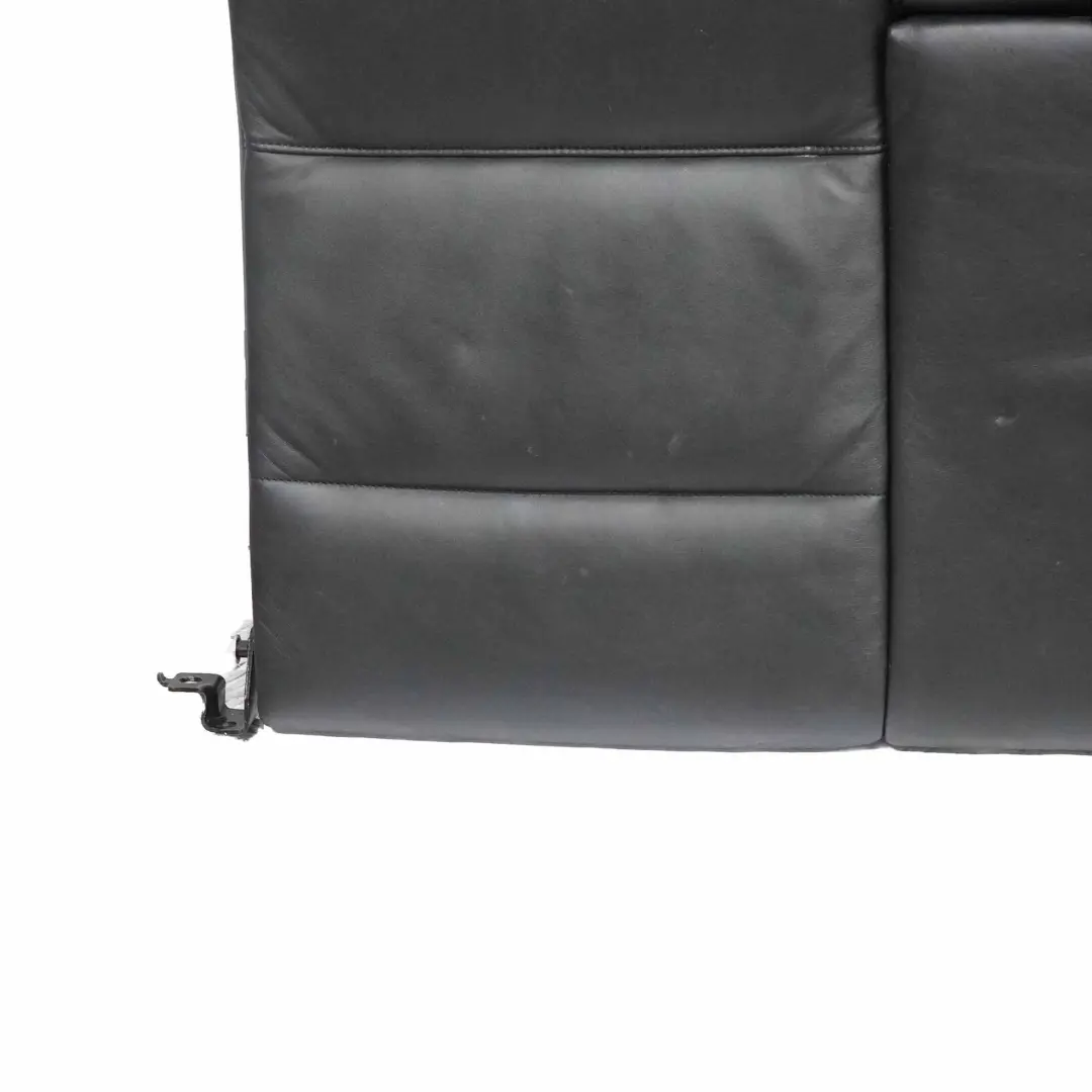 BMW E93 Cabrio Convertible Asiento Trasero Banco Respaldo Funda Cuero Negro