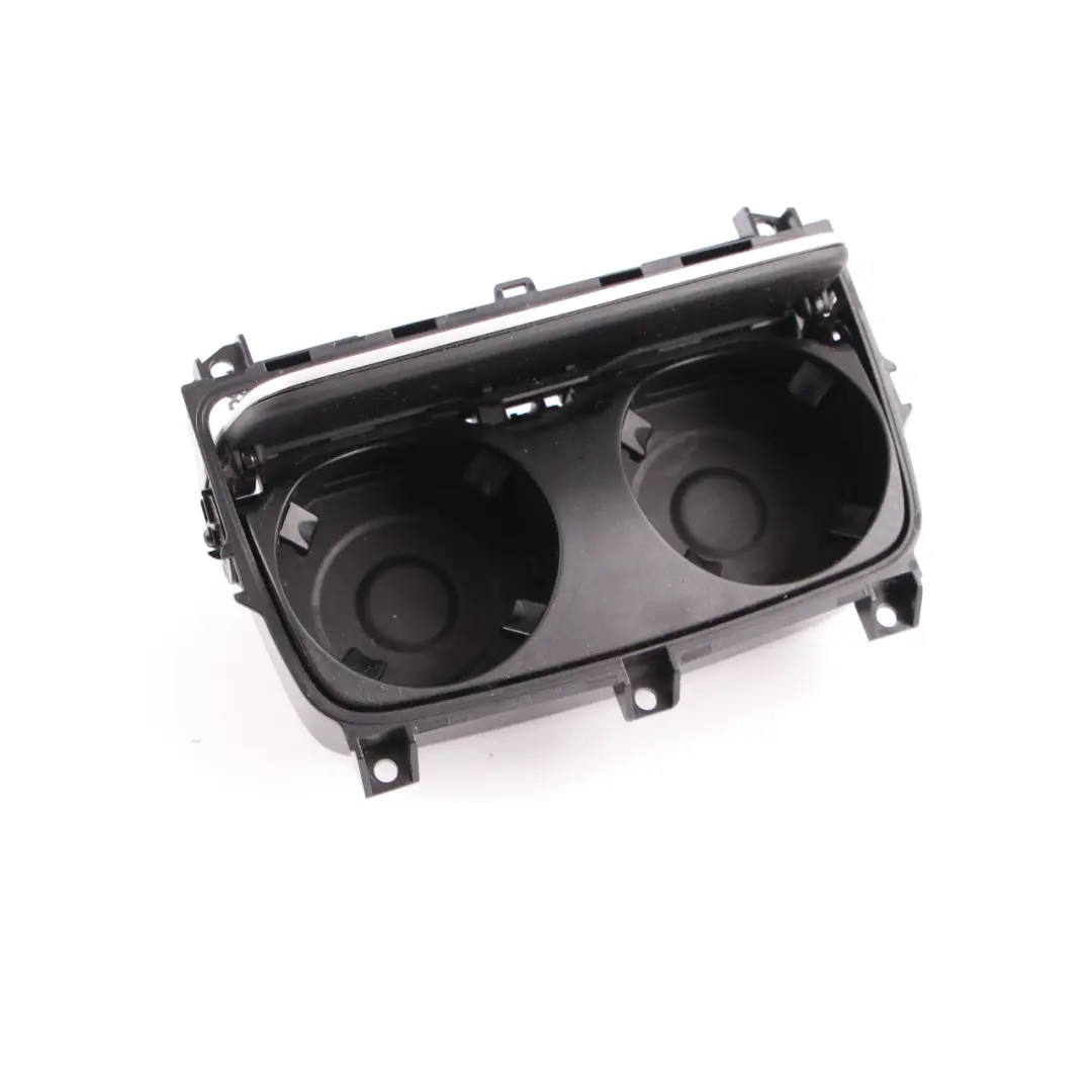 BMW F01 F02 Centre Console Trim Drink Cup Holder Aluminium 9113863