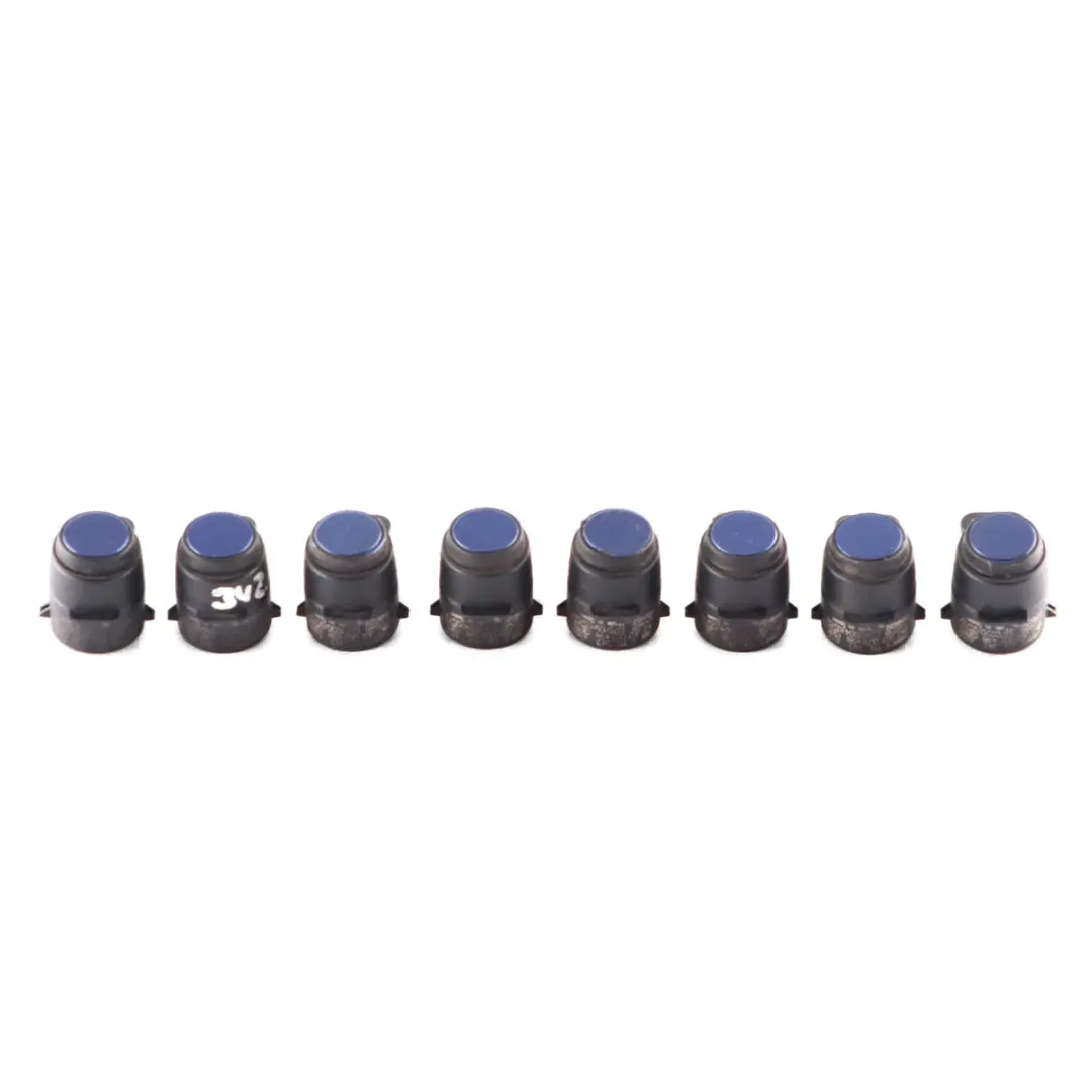 8 x Sensor aparcamiento BMW E81 E87 E90 PDC Ultrasonic Montego Azul Set 9114342