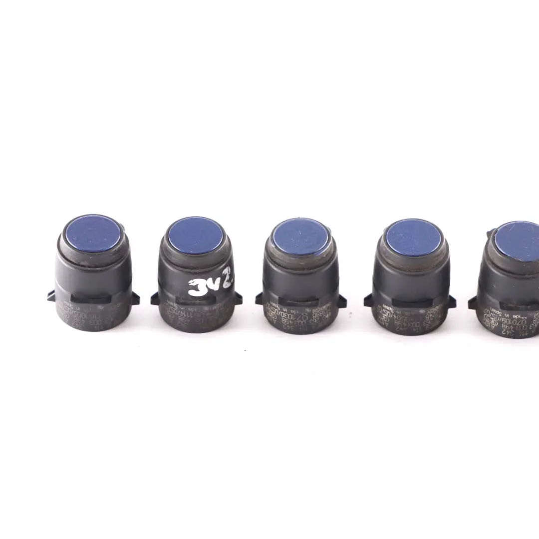 8 x Sensor aparcamiento BMW E81 E87 E90 PDC Ultrasonic Montego Azul Set 9114342