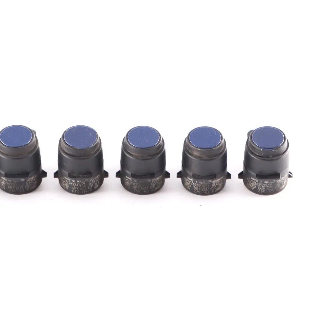 8 x Parking Sensor BMW E81 E87 E90 PDC Ultrasonic Montego Blue A51 Set 9114342