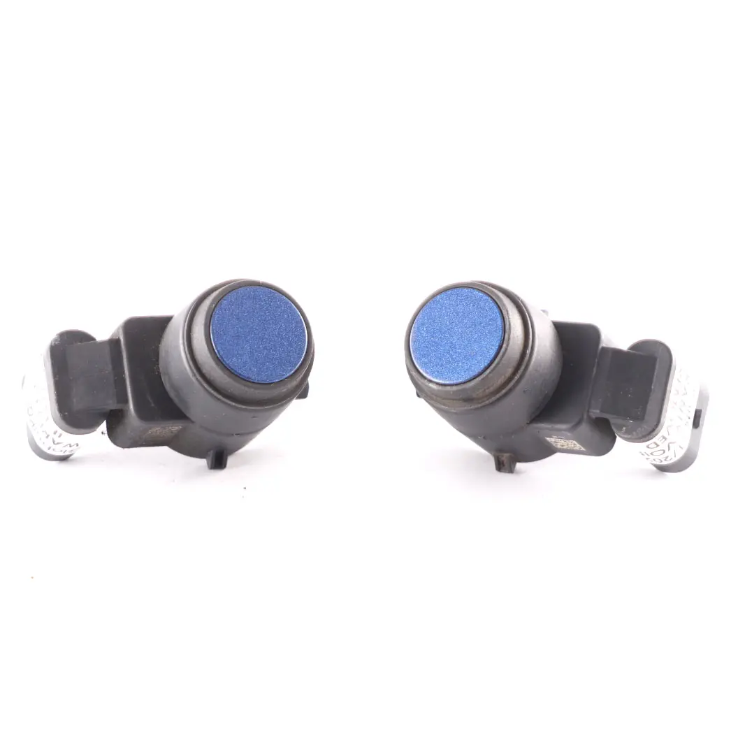 2 x Sensor aparcamiento BMW E81 E87 E90 PDC Ultrasonic Montego Azul Set 9114342