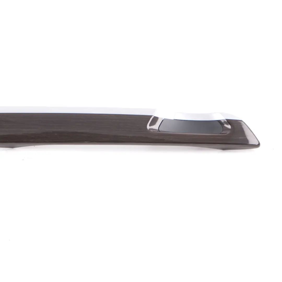 Door Strip BMW F01 F02 Cover Trim Front Right O/S Wood Fineline Gloss 9115534