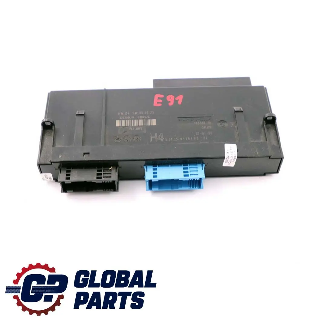 BMW 3 er E91 ECU Karosserie Modul H4 Steuergeraet PL2 JBBFE 9119496