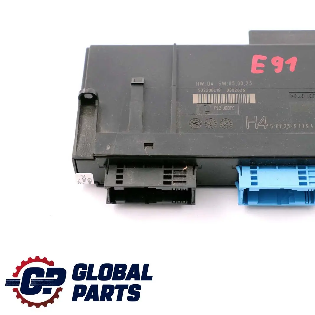 BMW 3 er E91 ECU Karosserie Modul H4 Steuergeraet PL2 JBBFE 9119496