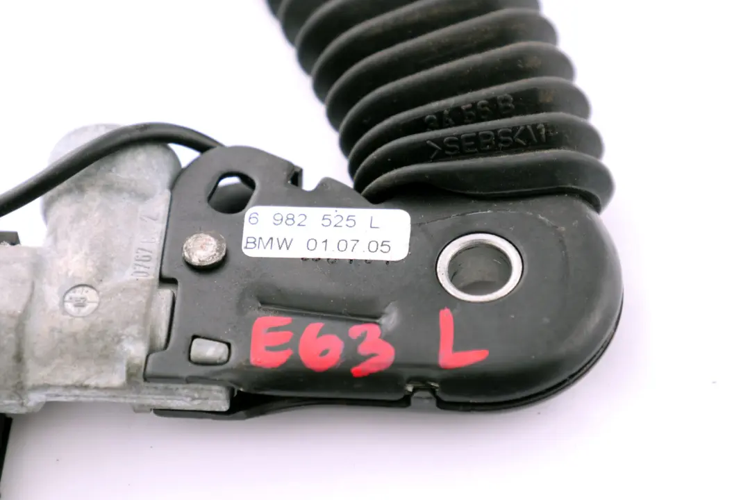 BMW E46 E63 Seat Safety Belt Tensioner Buckle Left N/S 9119551