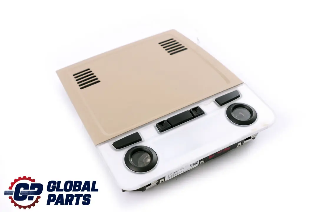 BMW E92 Techo Luz Interruptor Unidad Centro Trasero Beige 19120447