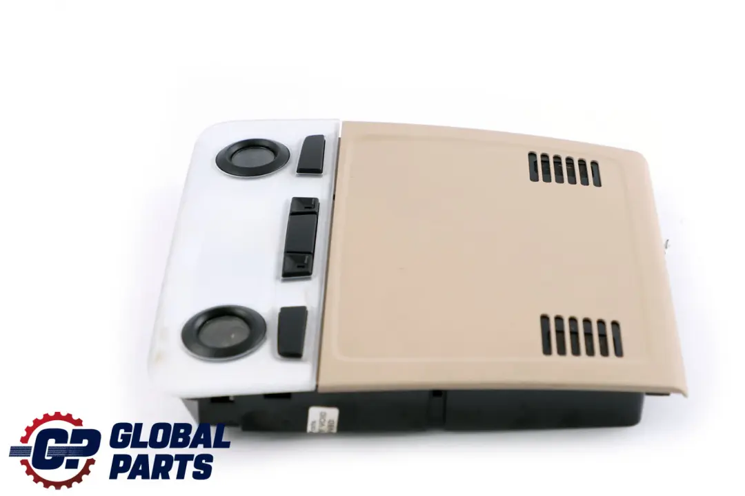 BMW E92 Techo Luz Interruptor Unidad Centro Trasero Beige 19120447