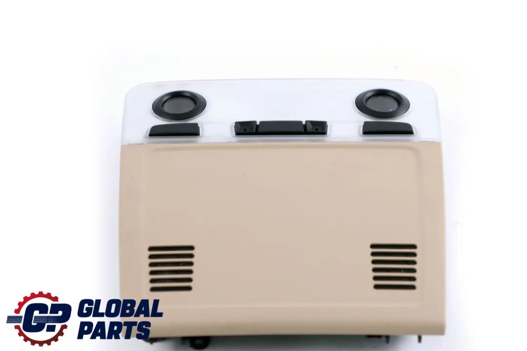 BMW E92 Techo Luz Interruptor Unidad Centro Trasero Beige 19120447