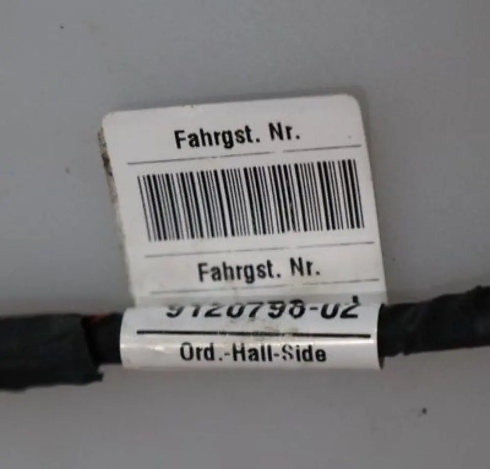 BMW 5 Series E60 E61 LCI Right/Left Rear Door Wiring Loom 9120798 N/O/S