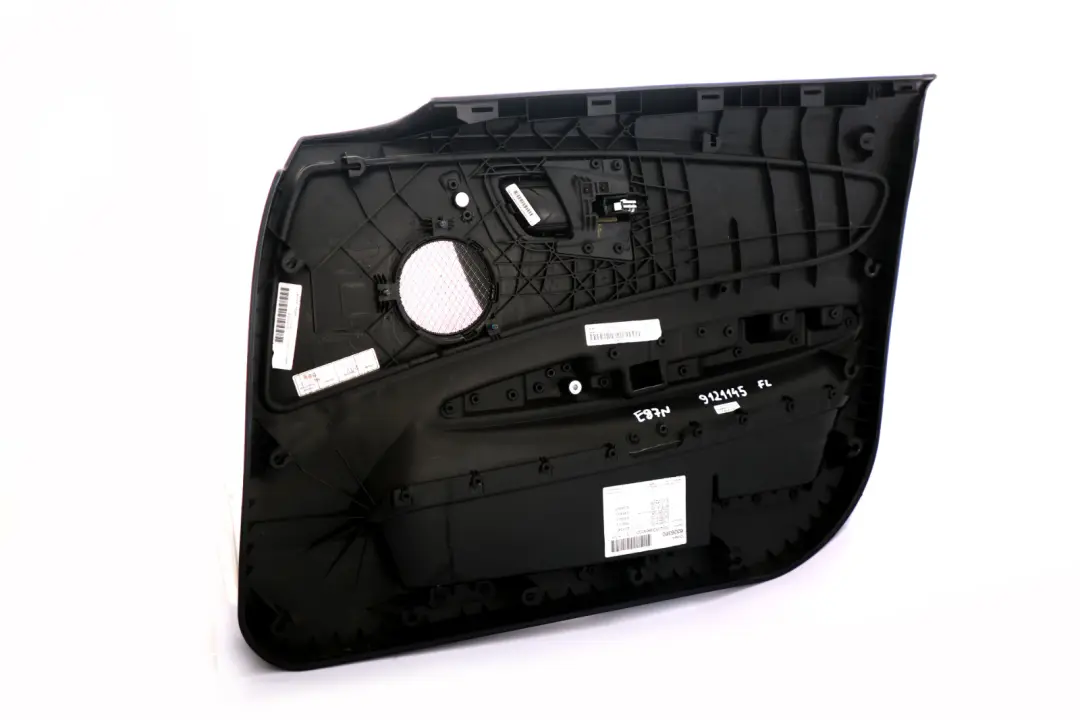 BMW E87 LCI Panel Revestimiento Tarjeta Puerta Delantera Izquierda Red Antracita