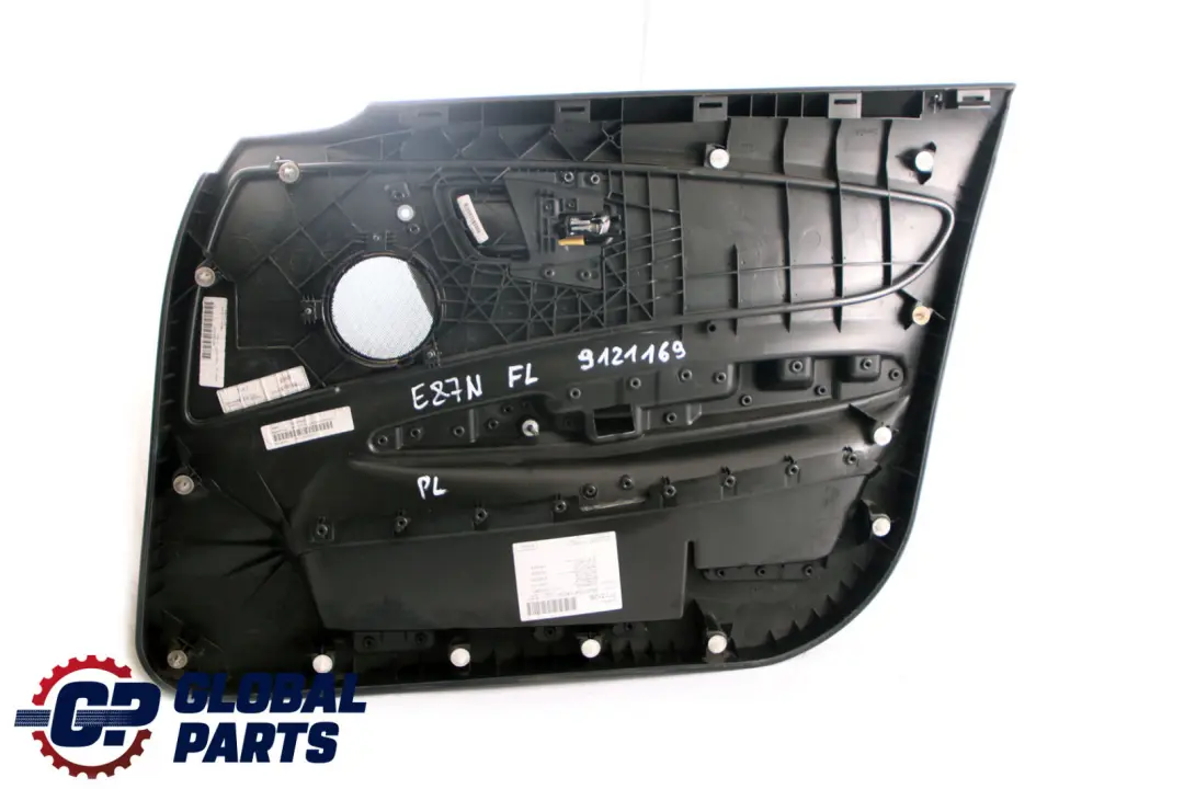BMW 1 Series E87 LCI Front Left N/S Door Card Lining Panel Leather Lemon