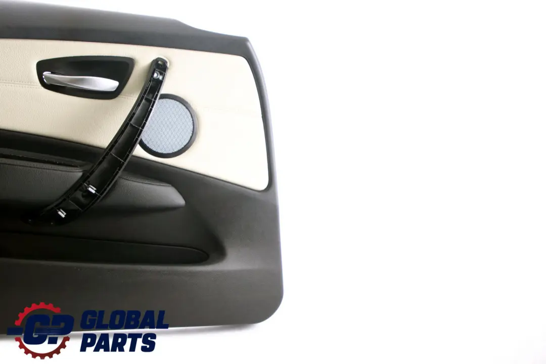 BMW 1 Series E87 LCI Front Left N/S Door Card Lining Panel Leather Lemon