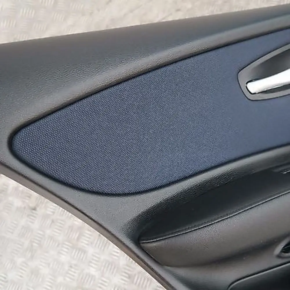 BMW E87 LCI E87N Revestimiento de Tarjeta Puerta Panel Trasero Izquierdo Azul