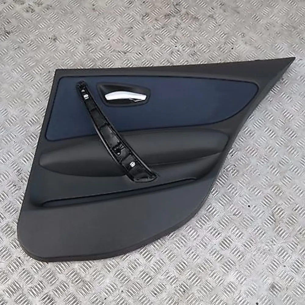 BMW E87 LCI E87N PANEL REVESTIMIENTO PUERTA TRASERA DERECHA ACTIVE AZUL