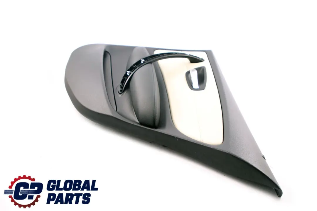 BMW E87 LCI Trasera Derecha O / S Tarjeta De Puerta Forro Panel Cuero Limon