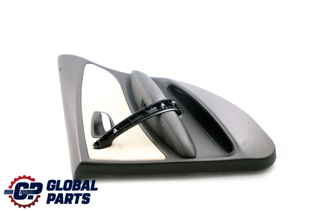 BMW E87 LCI Trasera Derecha O / S Tarjeta De Puerta Forro Panel Cuero Limon