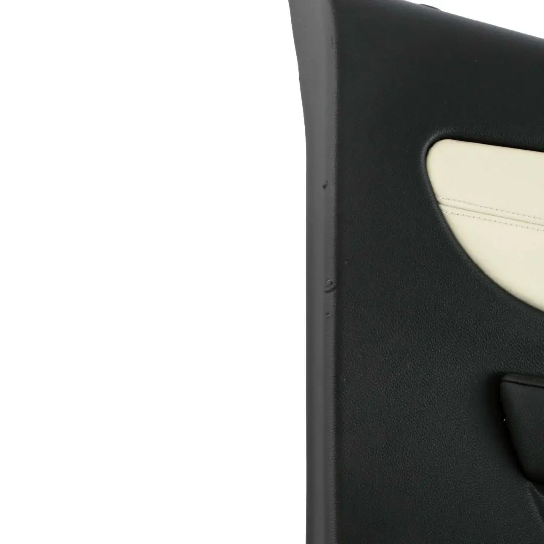 BMW E81 E82 Door Card Front Left N/S Trim Panel Leather Boston Lemon 9121257