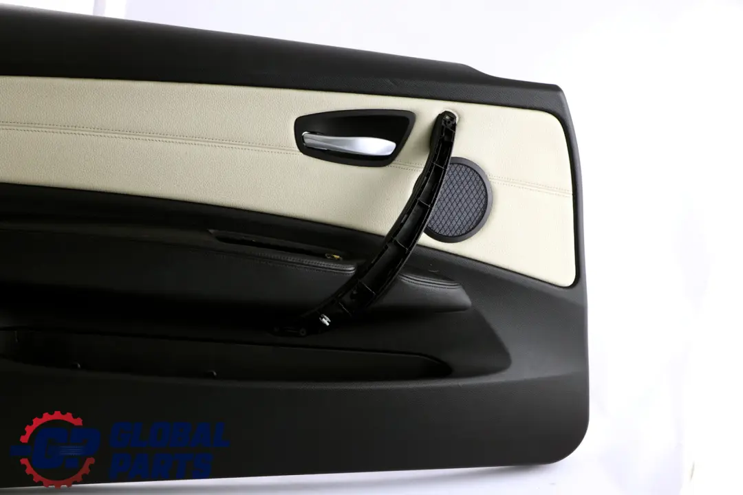BMW 1 Series E88 Front Left N/S Trim Panel Door Card Leather Dakota Lemon