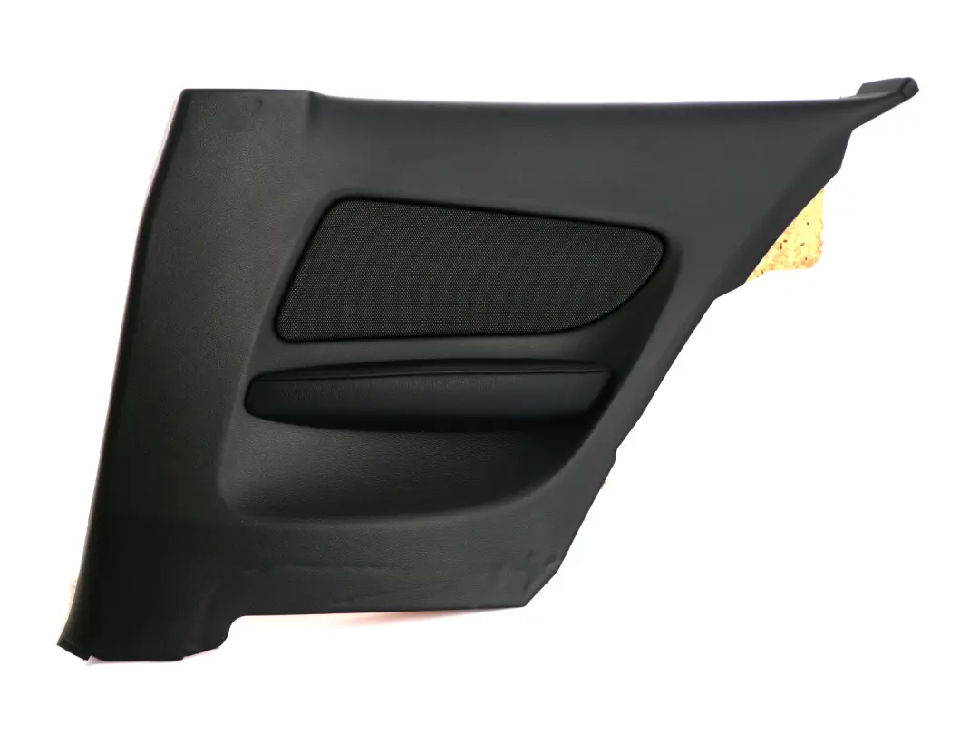 BMW E81 Trasero Derecho Trim Panel De La Puerta Tarjeta De Tela De Red Antracita