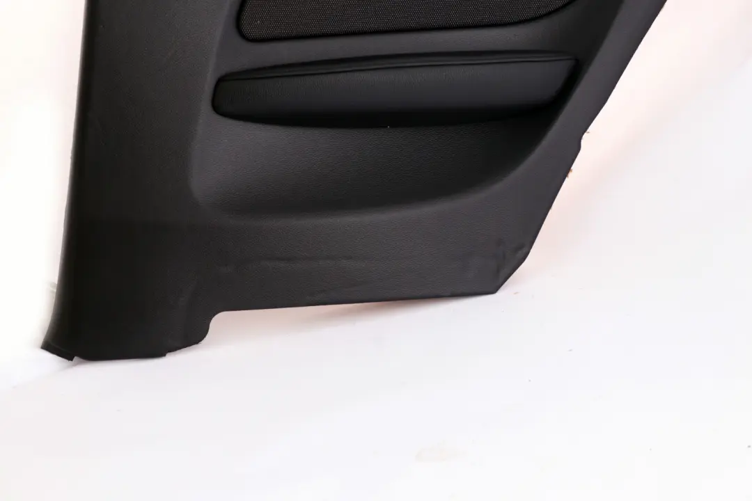 BMW E81 Trasero Derecho Trim Panel De La Puerta Tarjeta De Tela De Red Antracita