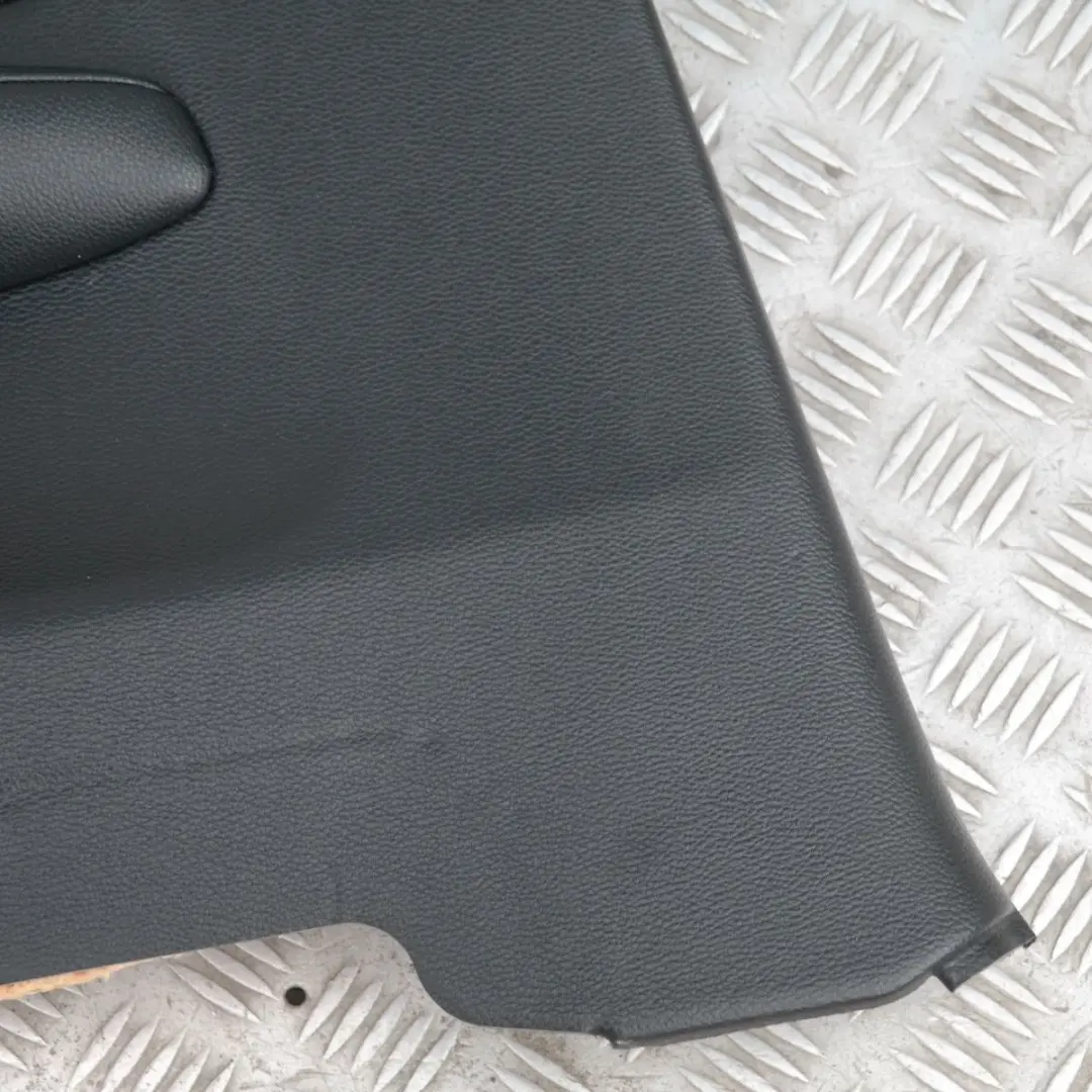 BMW 1 Series E81 Trim Panel Door Card Cloth Rear Left N/S Network Monaco Blue